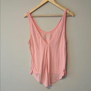 Lululemon Pink Sheer Tank